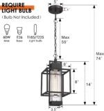 Outdoor Light Fixture, 1HL - Image 4