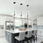 Modern Hanging Lamp, Black - Image 3