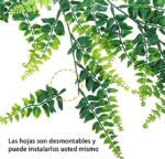 2Pcs Artificial Eucalyptus Teardrop Wreath Greenery Swag, 35 Inch Long Hanging Eucalyptus Leaves Fake Plant Garland, Spring Summer Teardrop Swag for Front Door Indoor Outdoor Wall Window Decor - Image 2