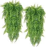 2Pcs Artificial Eucalyptus Teardrop Wreath Greenery Swag, 35 Inch Long Hanging Eucalyptus Leaves Fake Plant Garland, Spring Summer Teardrop Swag for Front Door Indoor Outdoor Wall Window Decor